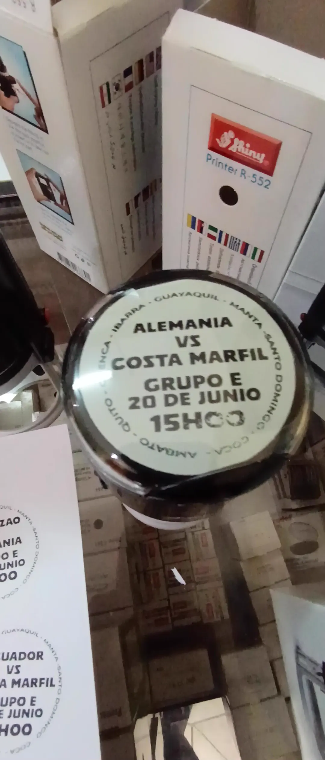 Sello automático real